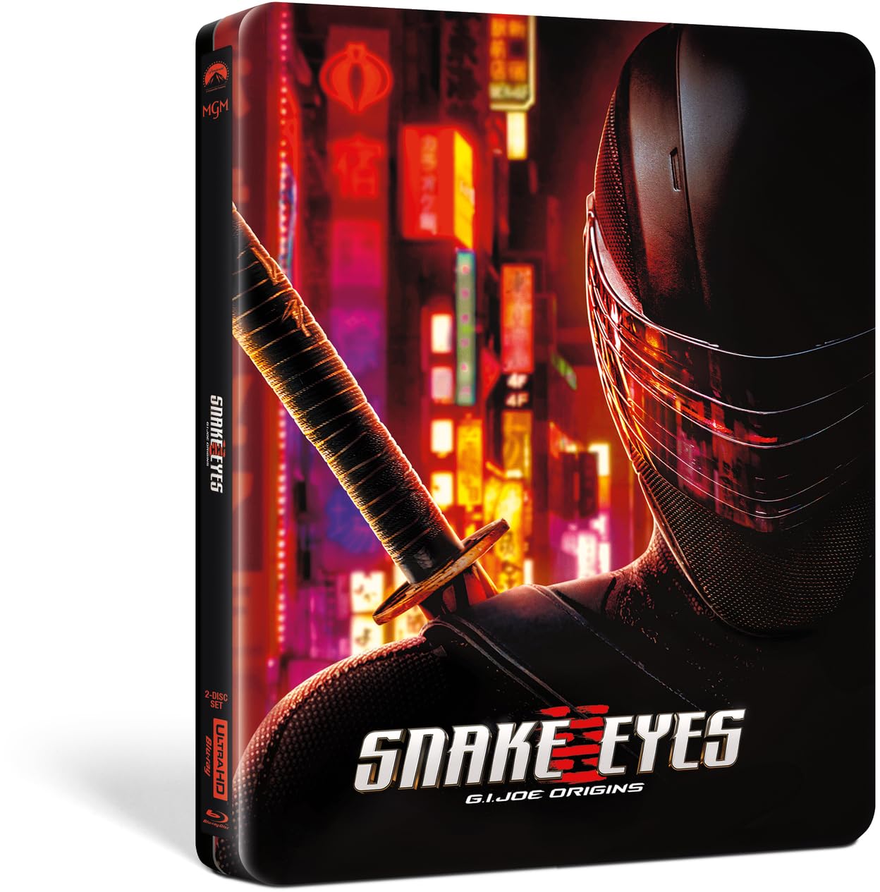 G.I. Joe Origins: Snake Eyes Steelbook DAMAGED