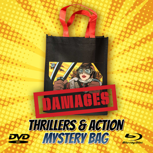 Thrillers & Action Damages Blu-ray Mystery Bag (10 Discs)