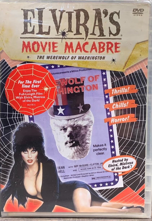 Elvira's Movie Macabre: Werewolf of Washington DVD