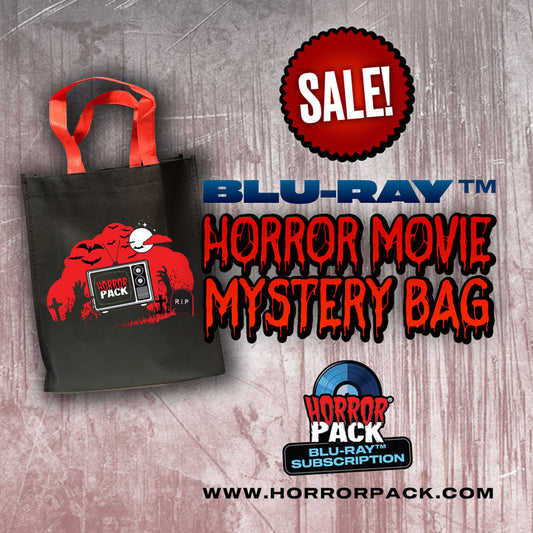 HorrorPack Horror Movie Blu-ray Mystery Bag! (Bag included) 10 for $40!
