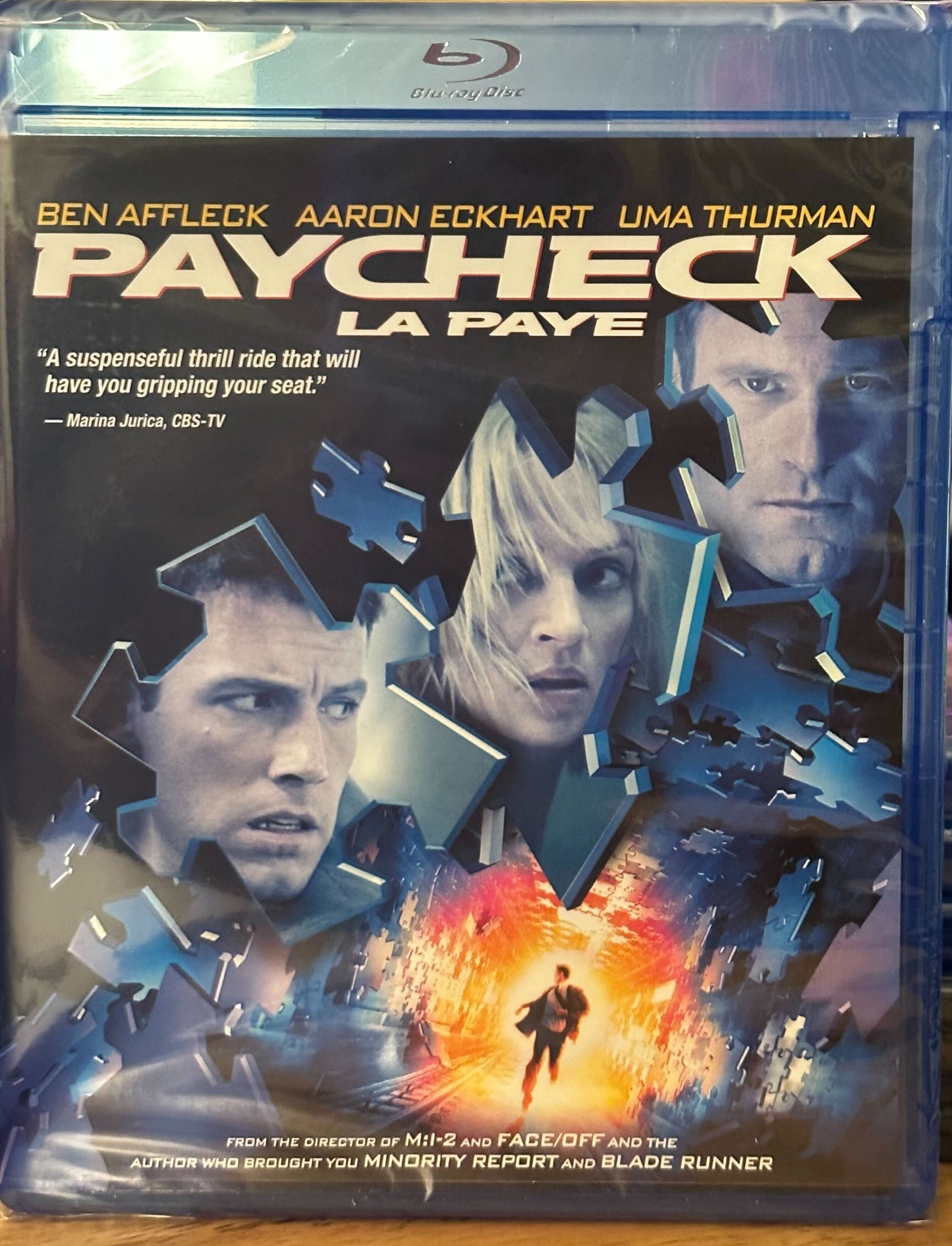 Paycheck Blu-ray