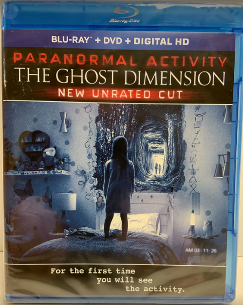 Paranormal Activity 5: Ghost Dimension Blu-ray DAMAGED
