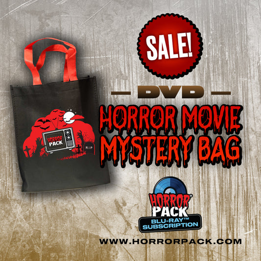 HorrorPack Horror Movie DVD Mystery Bag! (Bag included) 10 for $30!