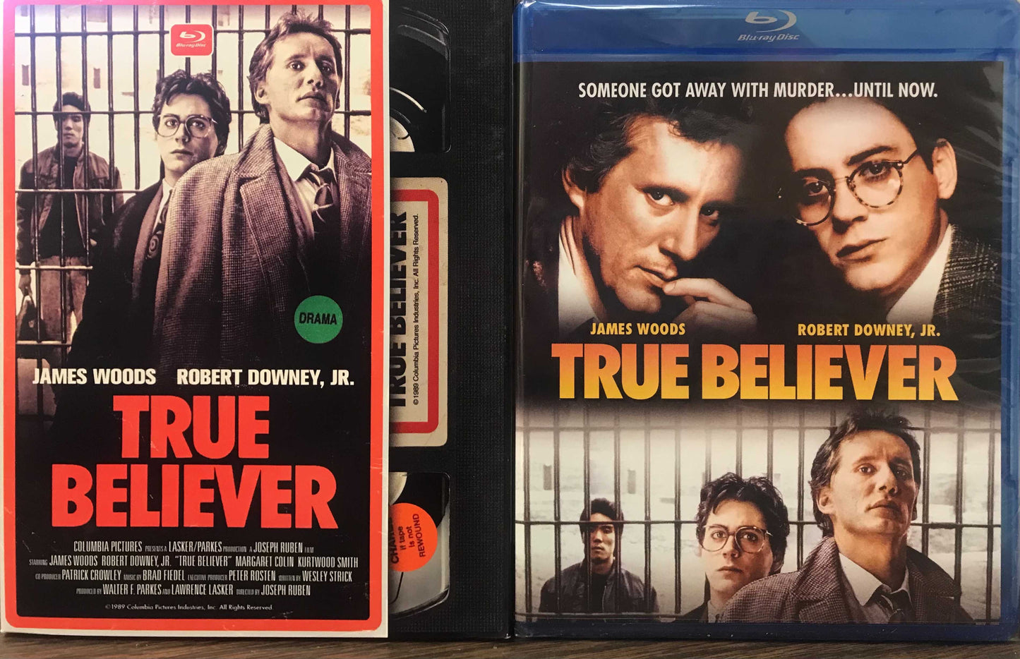 True Believer Blu-ray (with Retro VHS Slipcover)