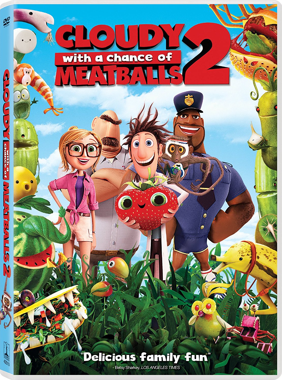 Cloudy with a Chance of Meatballs 2 DVD DAMAGED