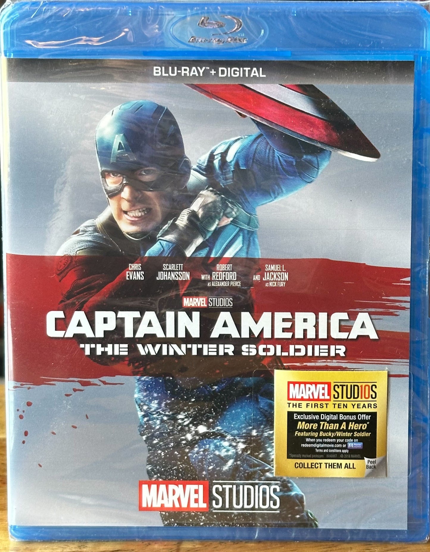 Captain America: The Winter Soldier Blu-ray