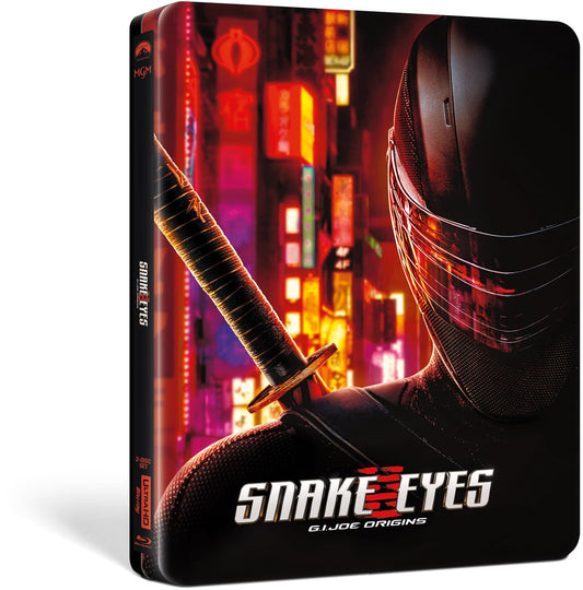 G.I. Joe Origins: Snake Eyes DAMAGED Steelbook