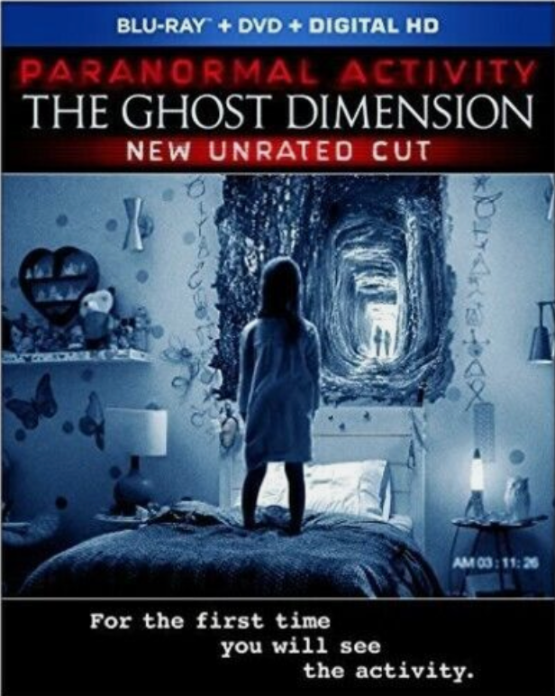 Paranormal Activity 5: Ghost Dimension Blu-ray DAMAGED