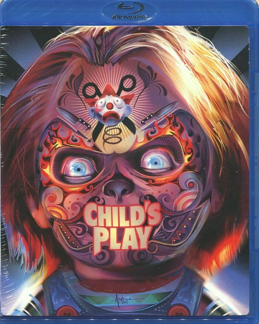 Child's Play (1988) Walmart Exclusive Artwork Print Cover Blu-ray