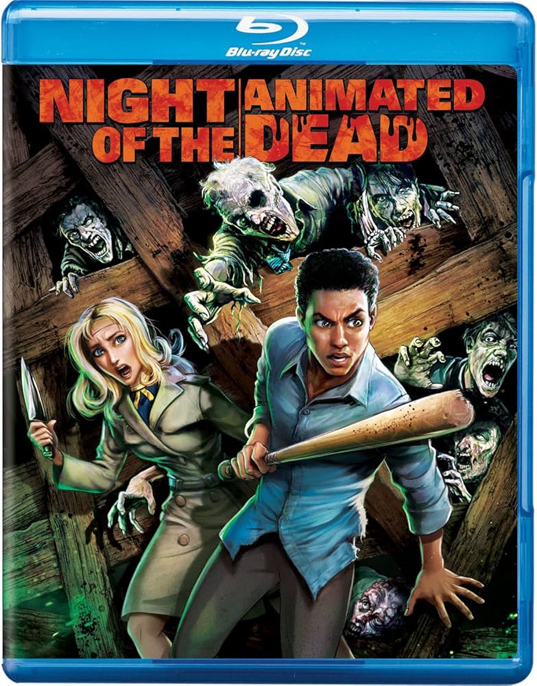 Night of the Animated Dead Blu-ray DAMAGED