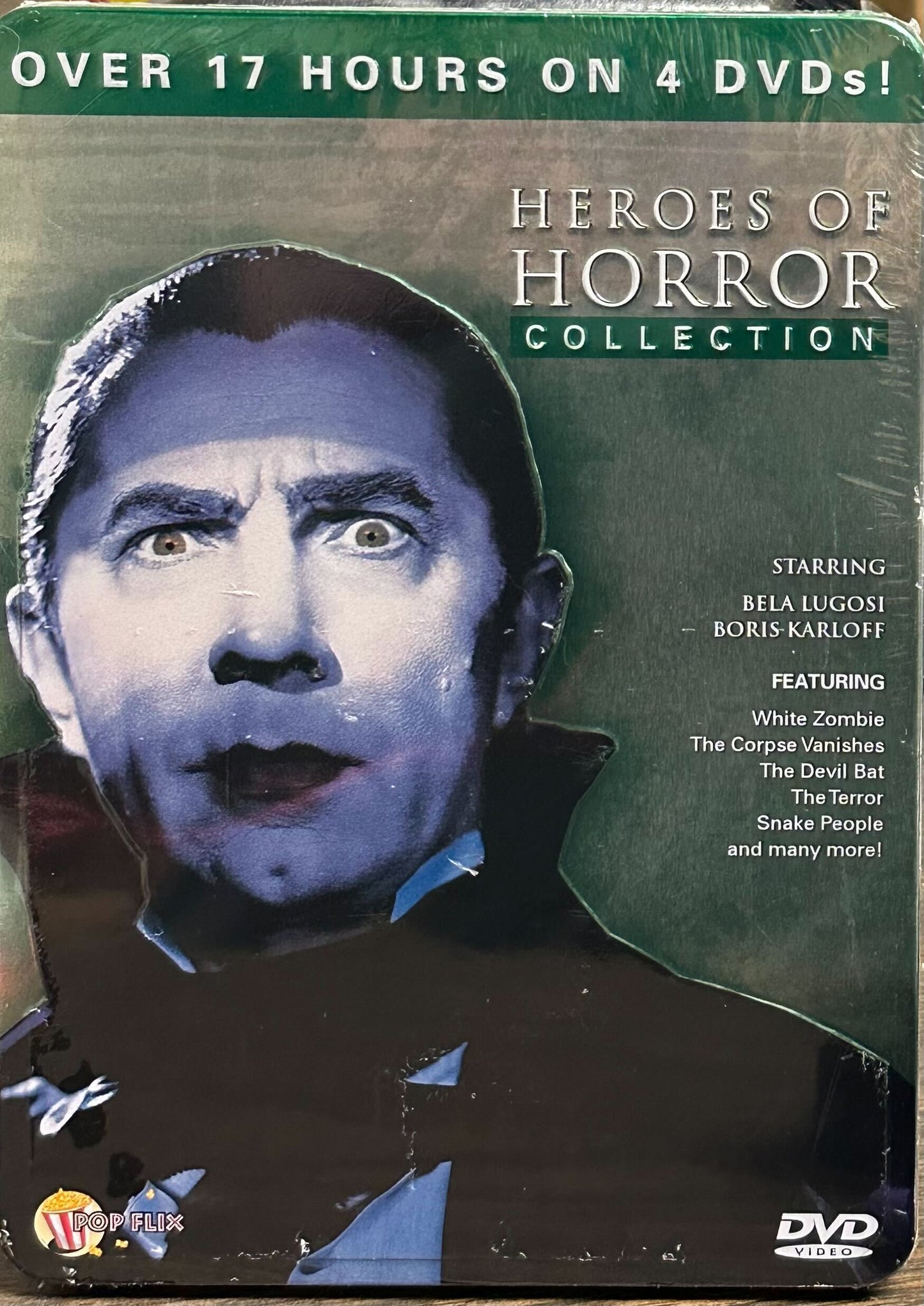 Heroes of Horror Collection DVD Tin