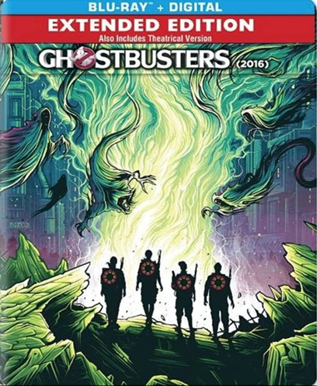 Ghostbusters (2016) BD + Digital (Extended & Theatrical Editions) Steelbook (DENTED-MINOR)