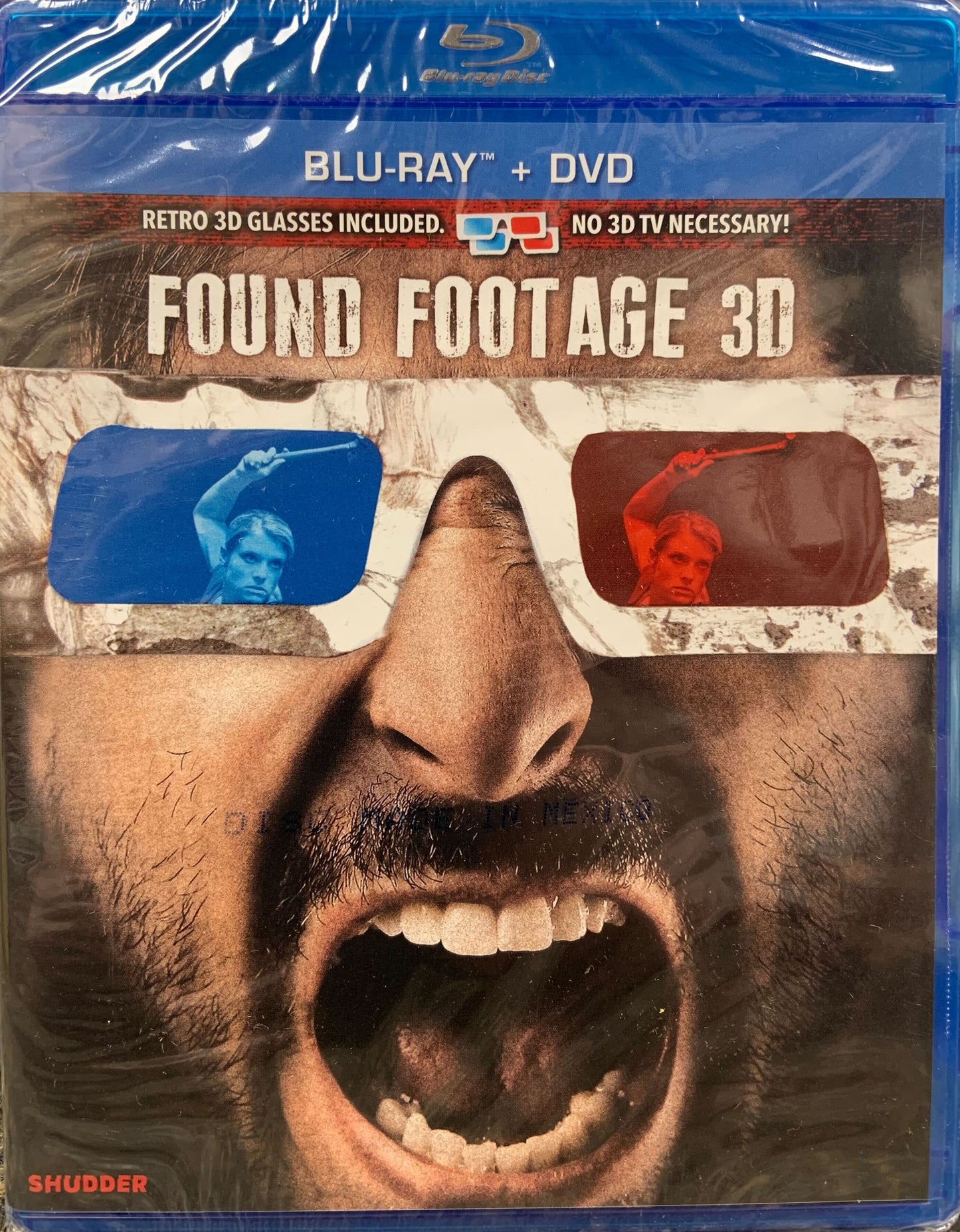 Found Footage 3D Blu-ray (Retro 3D Glasses Included)