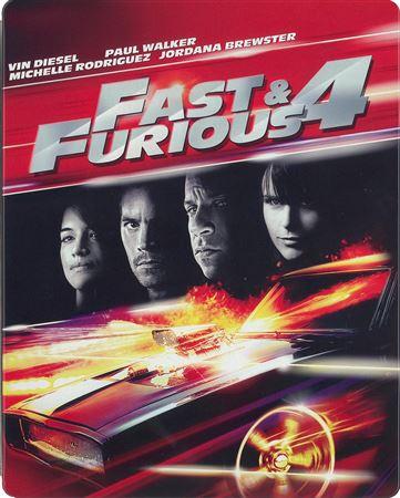 Fast & Furious 4 Blu-ray + DVD + Digital HD Steelbook (DENTED-MINOR)