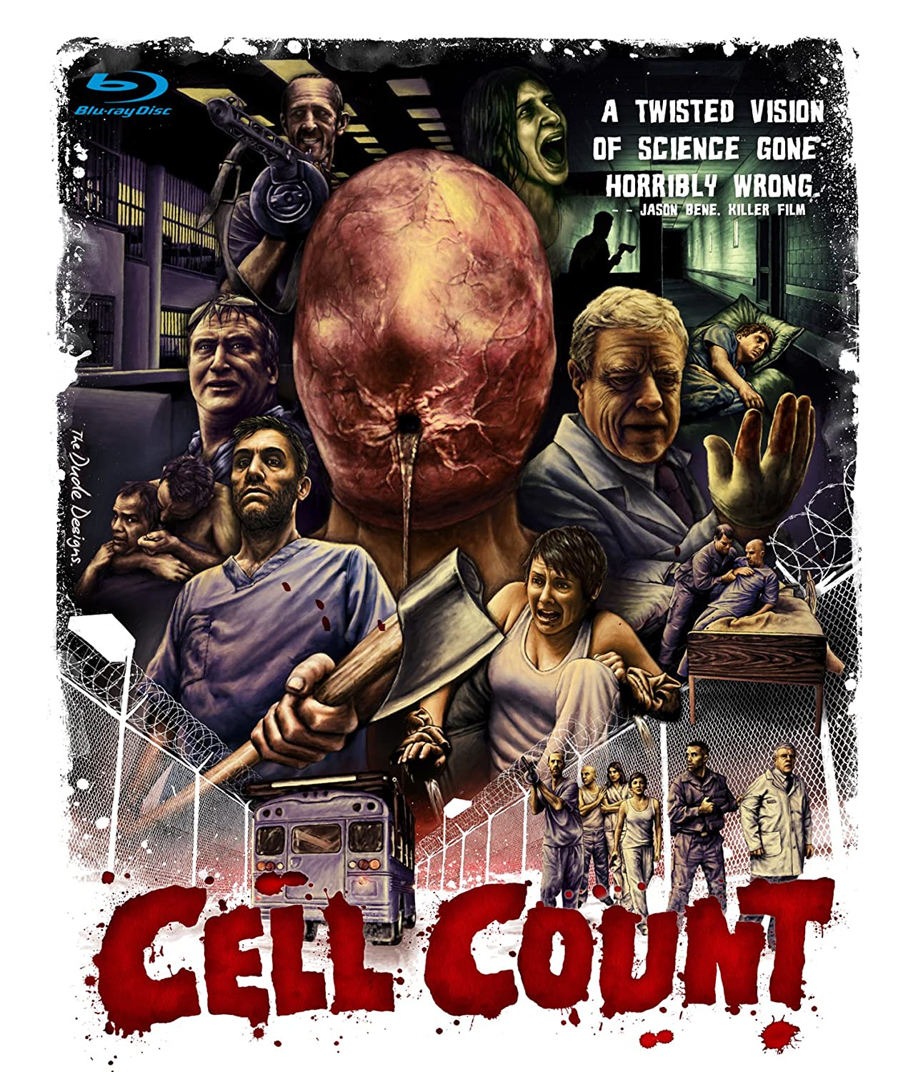 Cell Count Blu-ray (NOT Limited Edition, UNSIGNED)