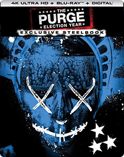 The Purge: Election Year (4K Ultra HD + Blu-ray) Steelbook DAMAGED