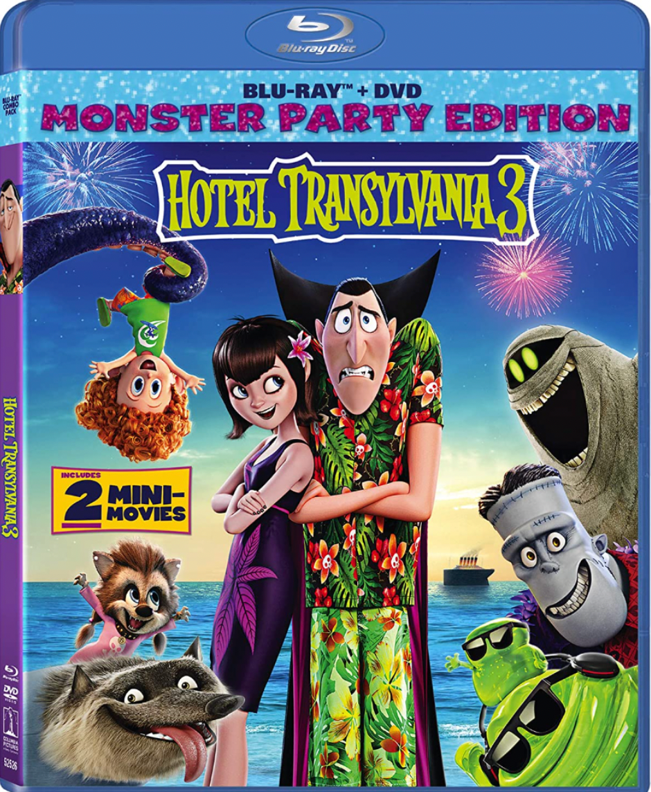 Hotel Transylvania 3: Summer Vacation Blu-ray DAMAGED