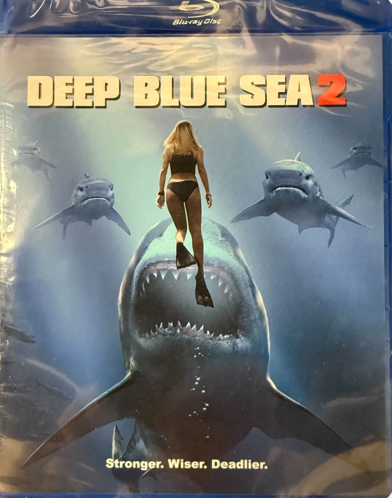 Deep Blue Sea 2 Blu-ray DAMAGED