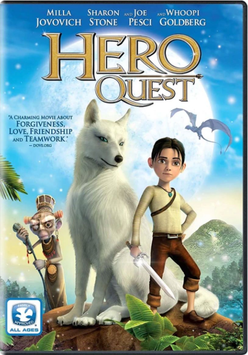 Hero Quest DVD DAMAGED