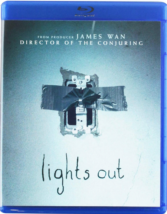 Lights Out Blu-ray DAMAGED