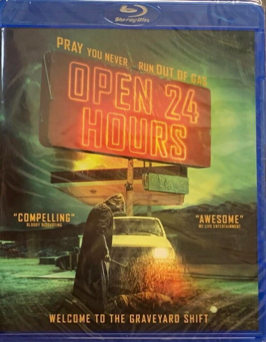 Open 24 Hours (Blu-ray, 2018) NEW SEALED Horror