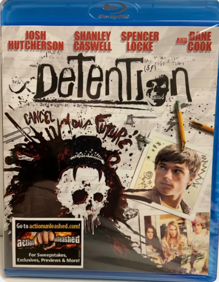 Detention Blu-ray DAMAGED
