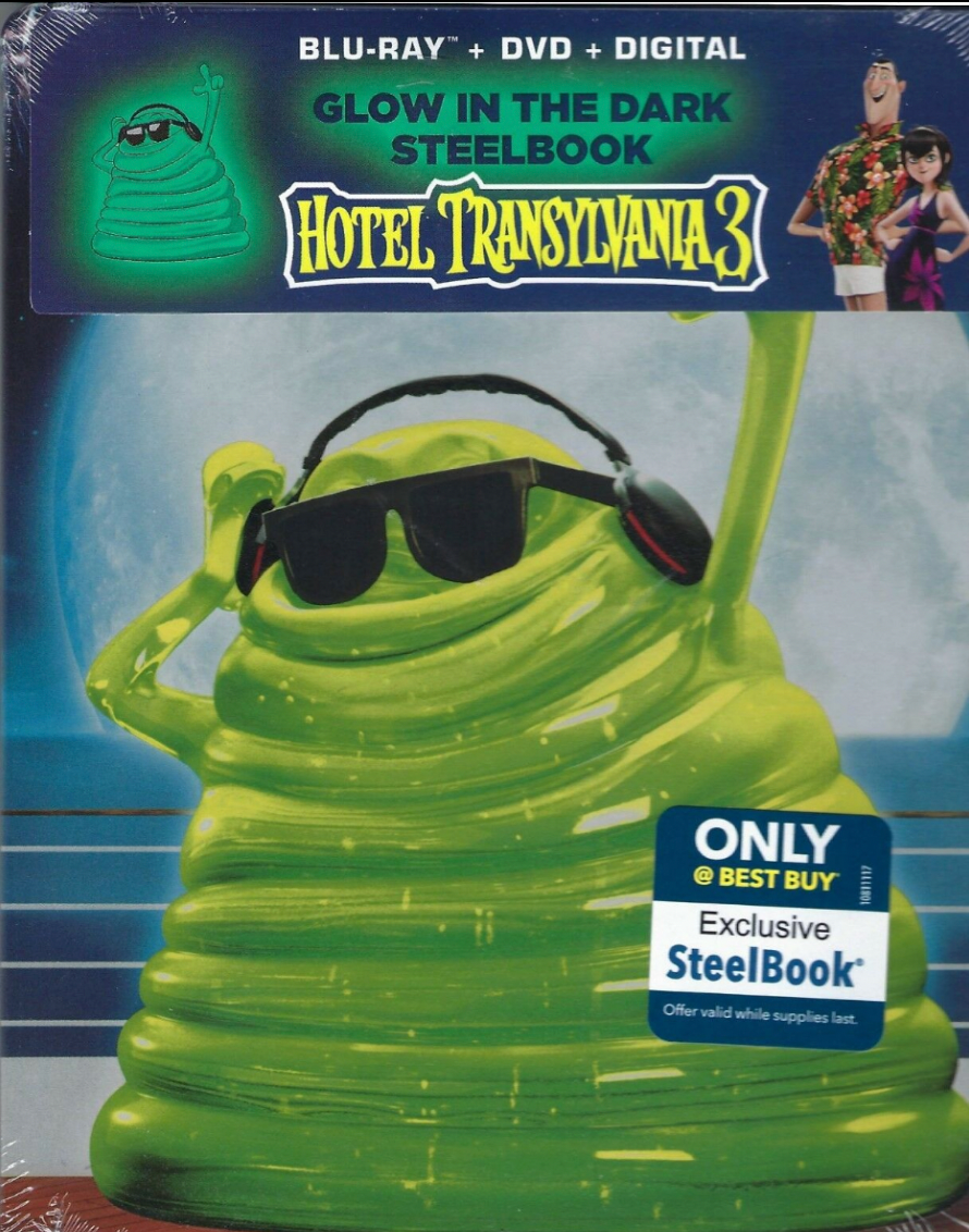 Hotel Transylvania 3: Summer Vacation Blu-ray Steelbook DAMAGED