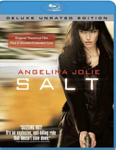 Salt (Deluxe Unrated Edition) BD (TORN PAPER)