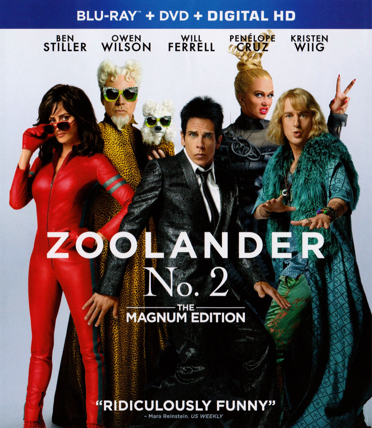 Zoolander No. 2 Blu-ray DAMAGED