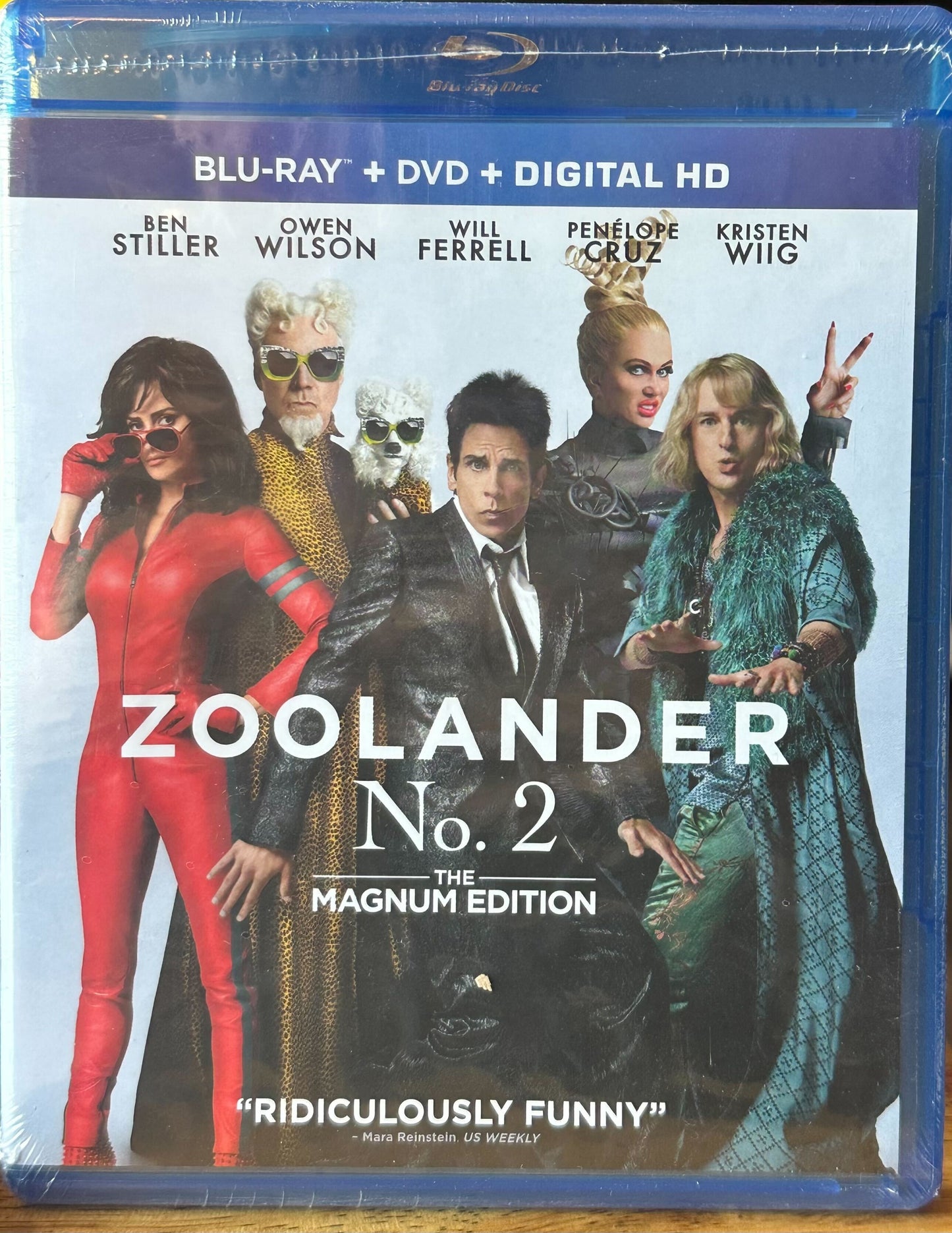 Zoolander No. 2 (The Magnum Edition) Blu-ray