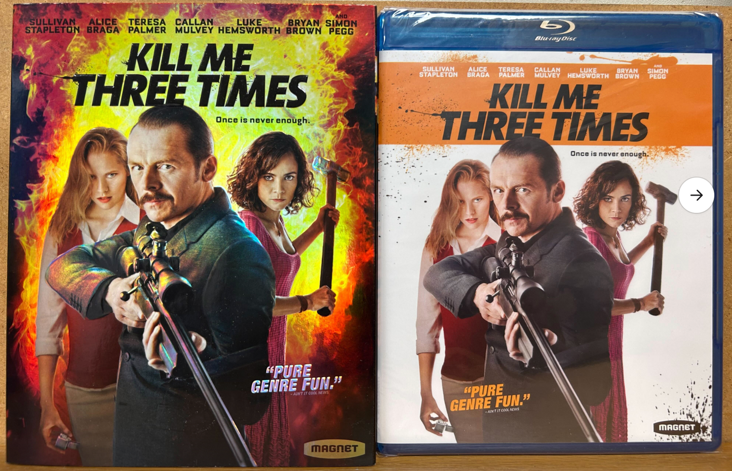 Kill Me Three Times Blu-ray (with Slipcover)