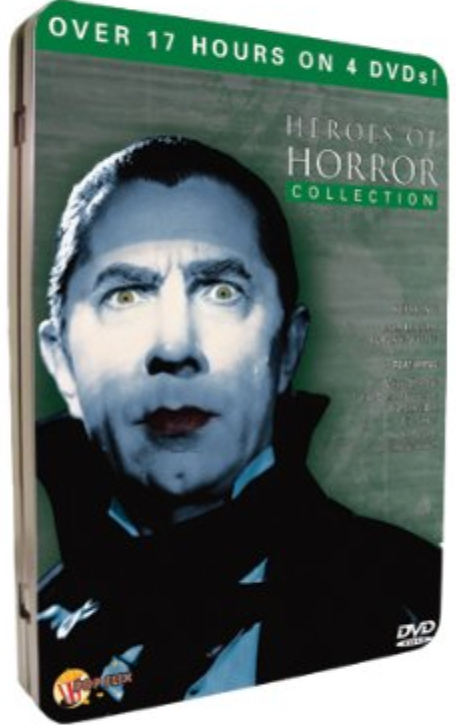 Heroes of Horror (DAMAGED) DVD Tin