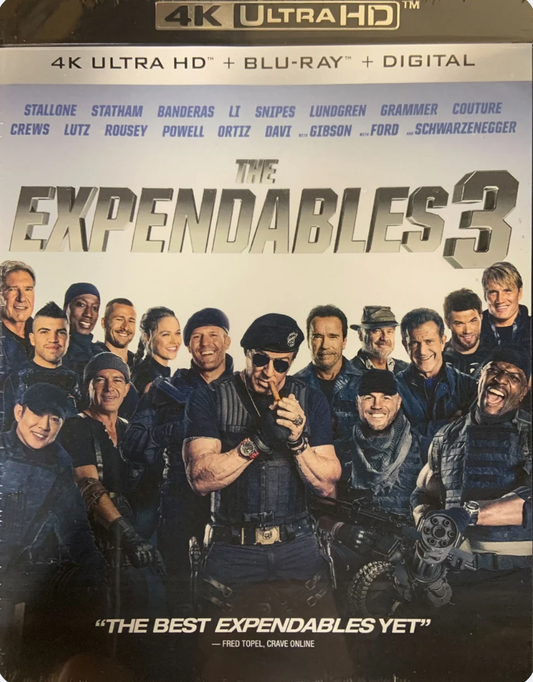 The Expendables 3 4K Ultra HD DAMAGED