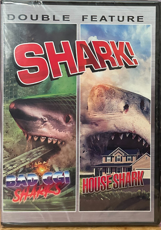 Shark! (Bad CGI Sharks / House Shark) Double Feature DVD