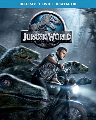Jurassic World Blu-ray + DVD + Digital HD (with Slipcover)