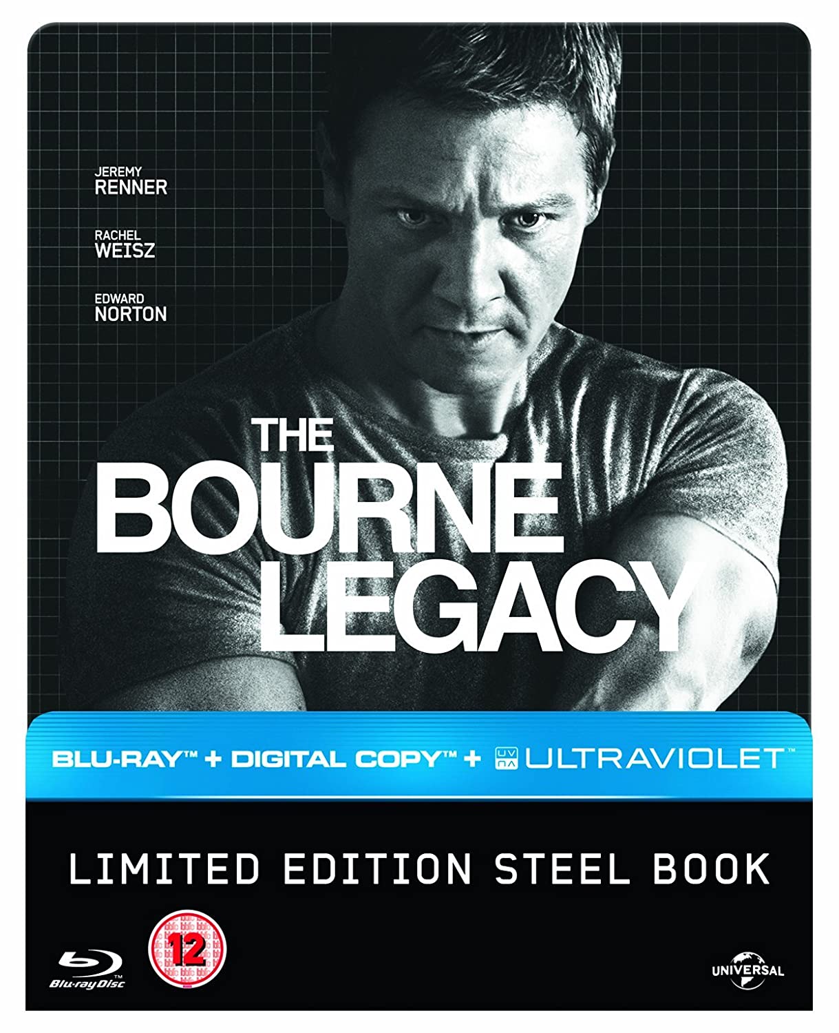 The Bourne Legacy Blu-ray + DVD (Limited Edition) Steelbook (REGION B LOCKED)