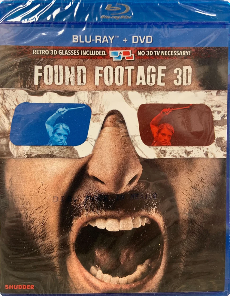 Found Footage 3D Blu-ray DAMAGED