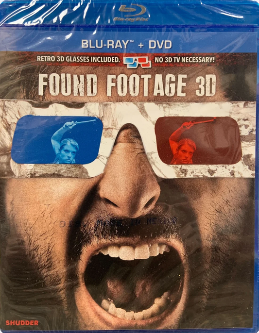 Found Footage 3D Blu-ray DAMAGED